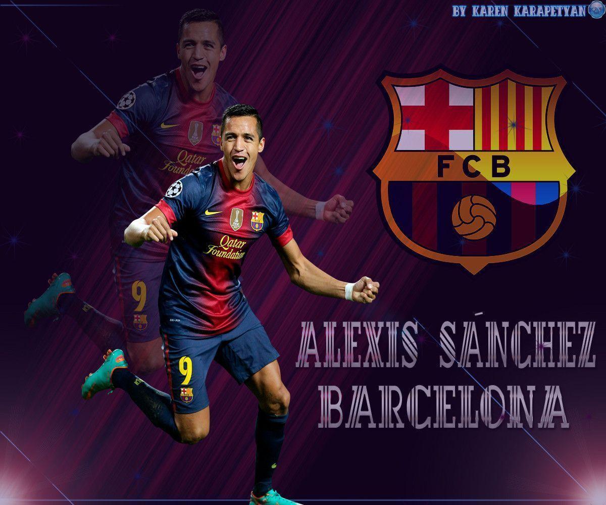 Alexis Sanchez Barcelona Wallpaper