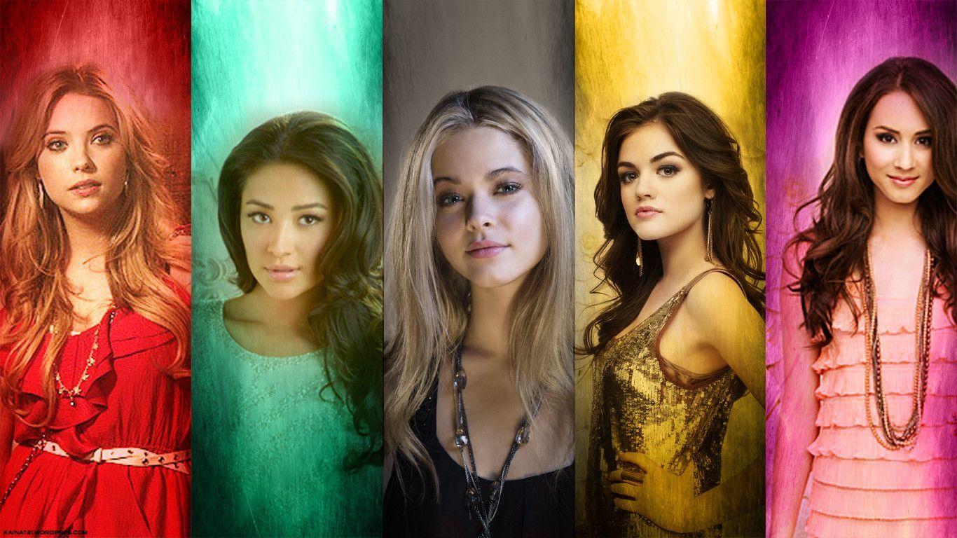 Pretty Little Liars Colorful Wallpaper in HD. Download Background