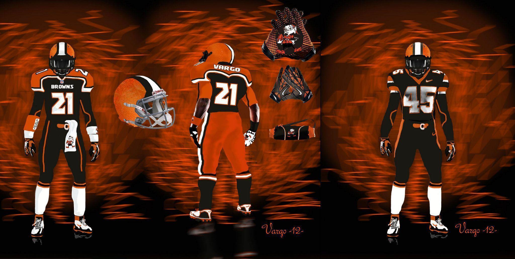 Cleveland Browns New Uniforms 2014