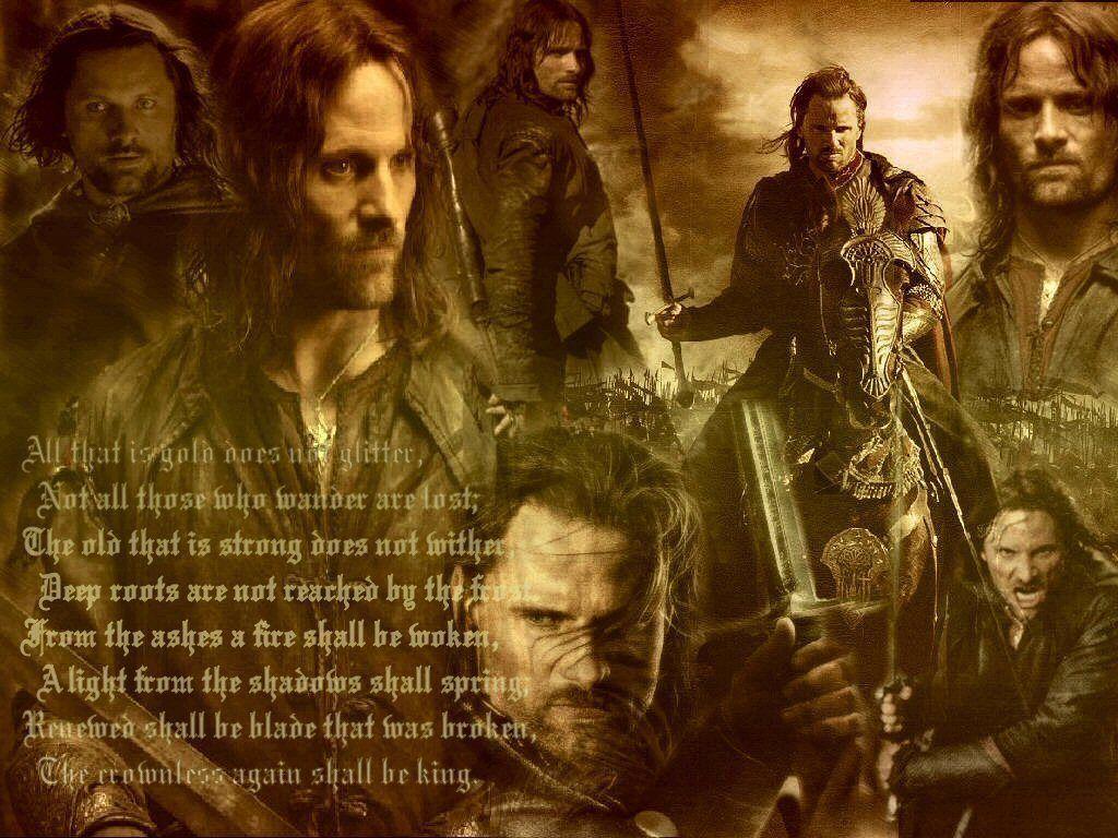 Aragorn Nine Walkers Wallpaper