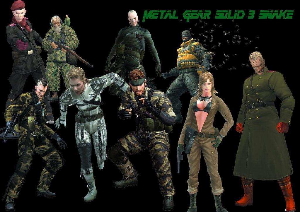 MGS3 Wallpaper Without Background By Ryan Mainprize