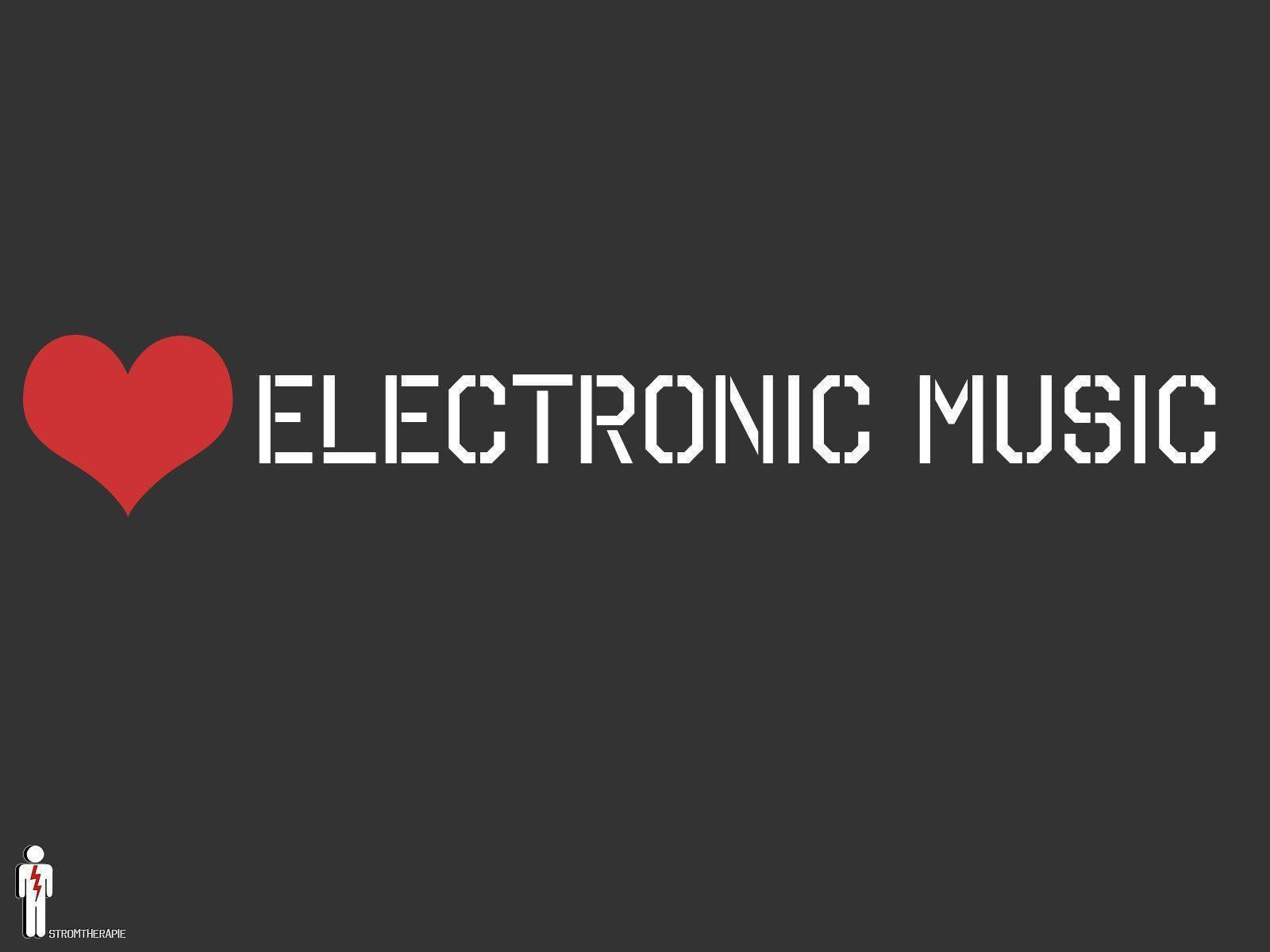 House & Electro Music Wallpaper
