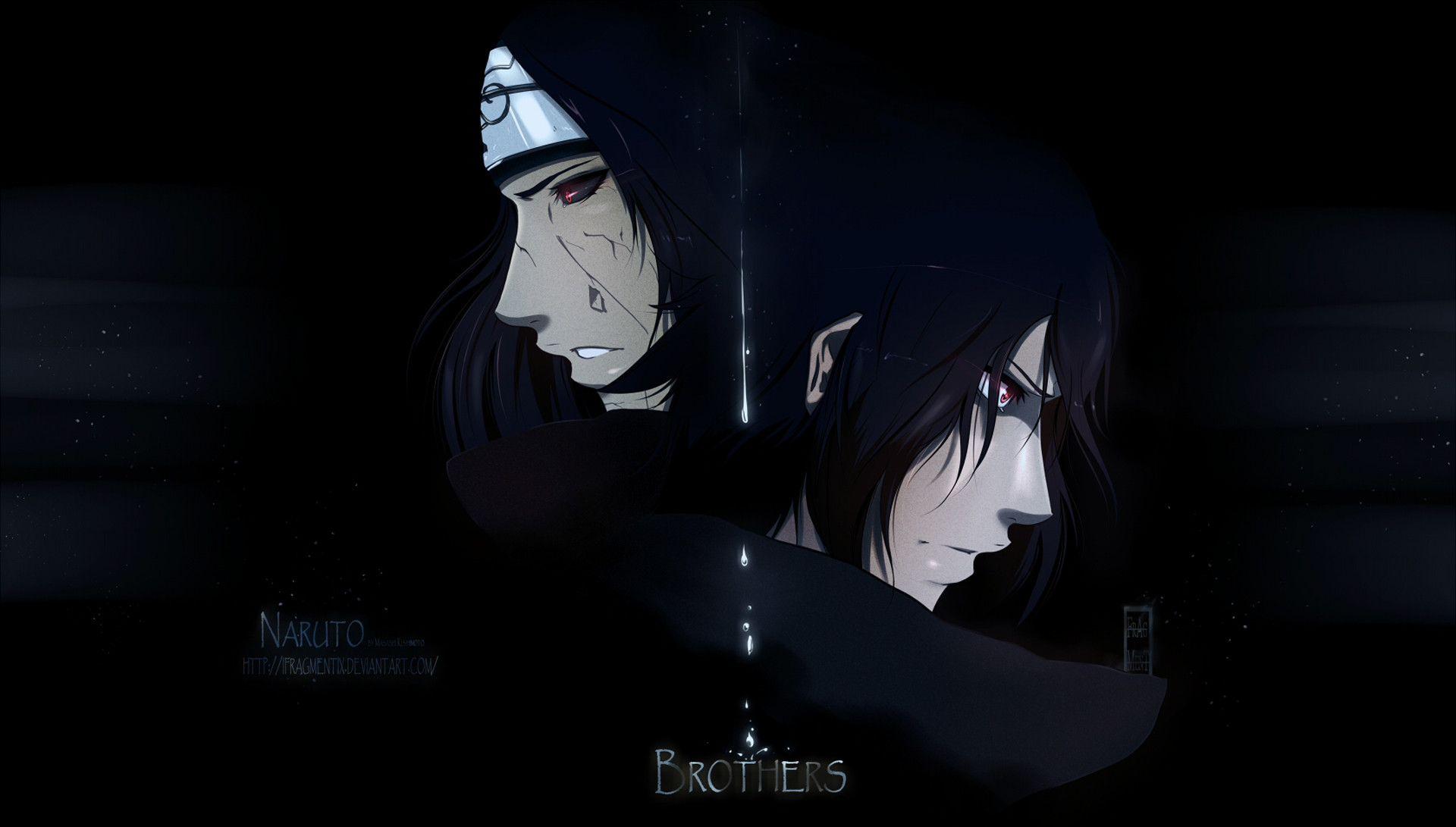 Wallpaper For > Itachi And Sasuke Wallpaper HD