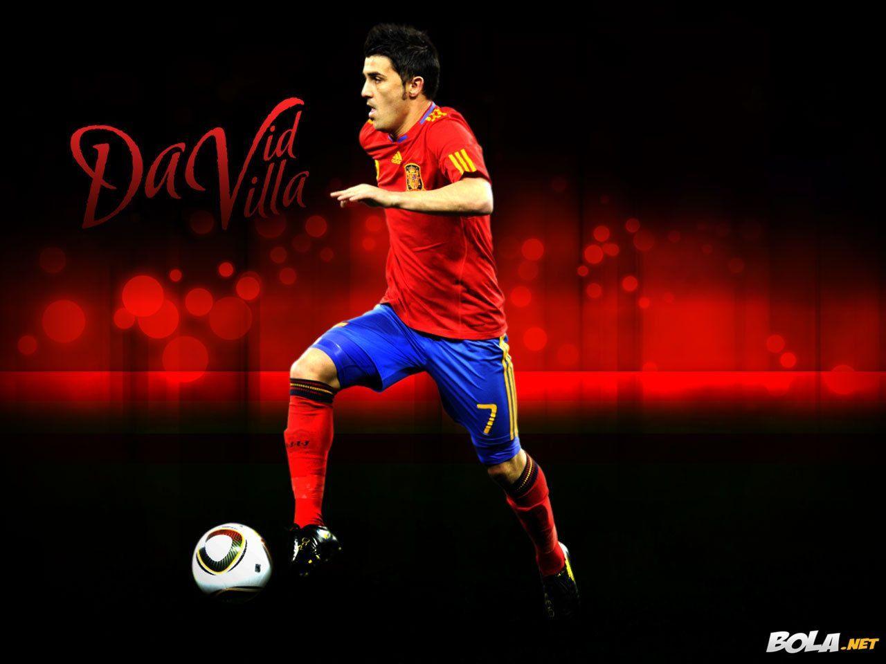 High Resolution Wallpaper: David Villa Wallpaper