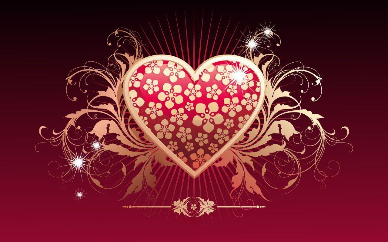 Free Halloween Wallpaper blog: Wallpaper Hearts, Love