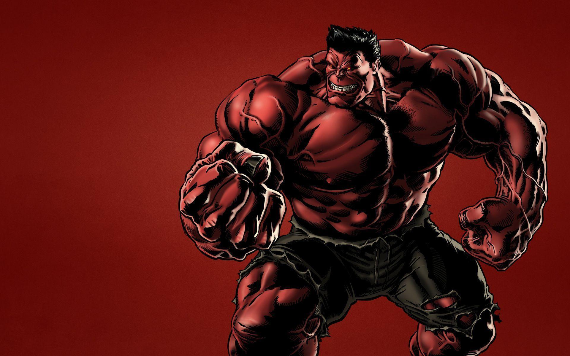 Wallpaper For > Red Hulk HD Wallpaper 1080p