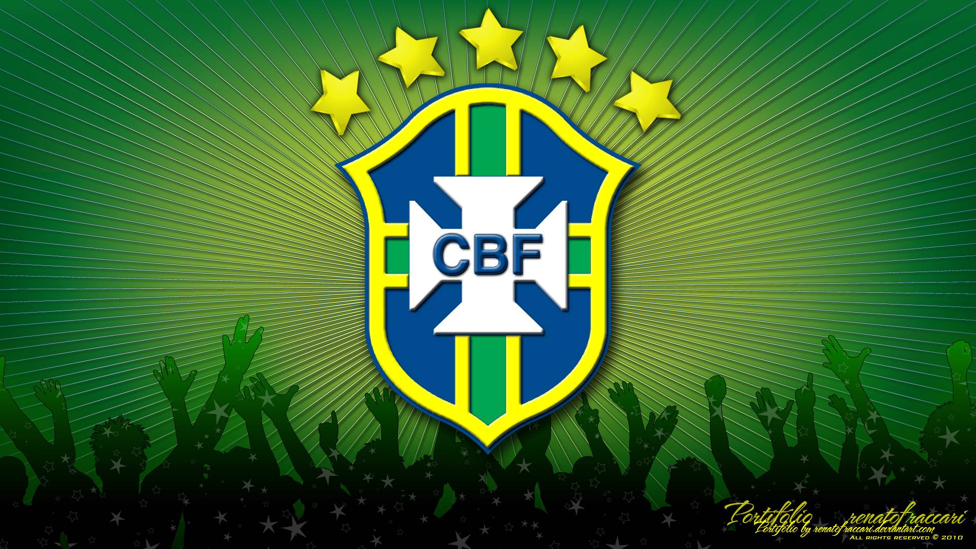 Brazil football team desktop wallpaper in best resolutions