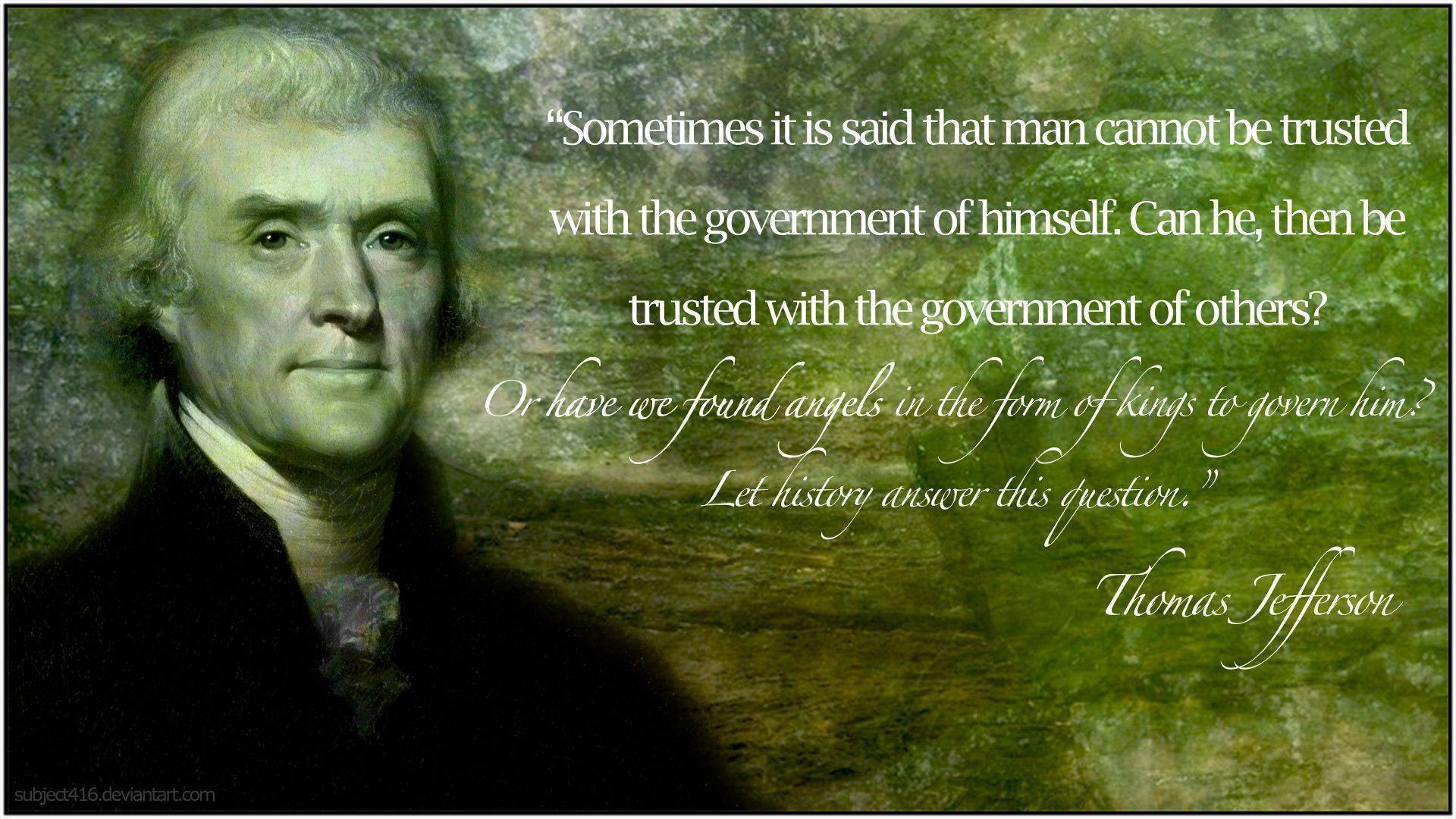 Thomas Jefferson HD Wallpaper