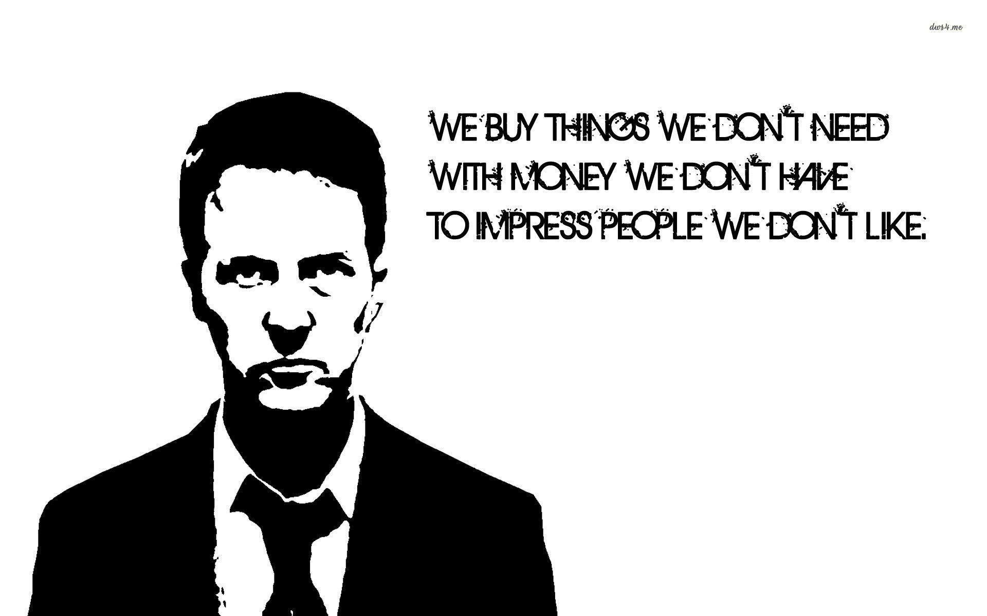 image For > Fight Club Movie Wallpaper