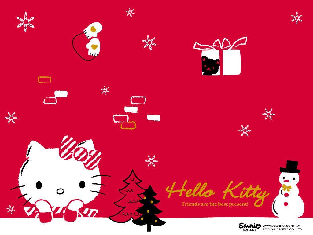 Hello Kitty Christmas HD wallpaper