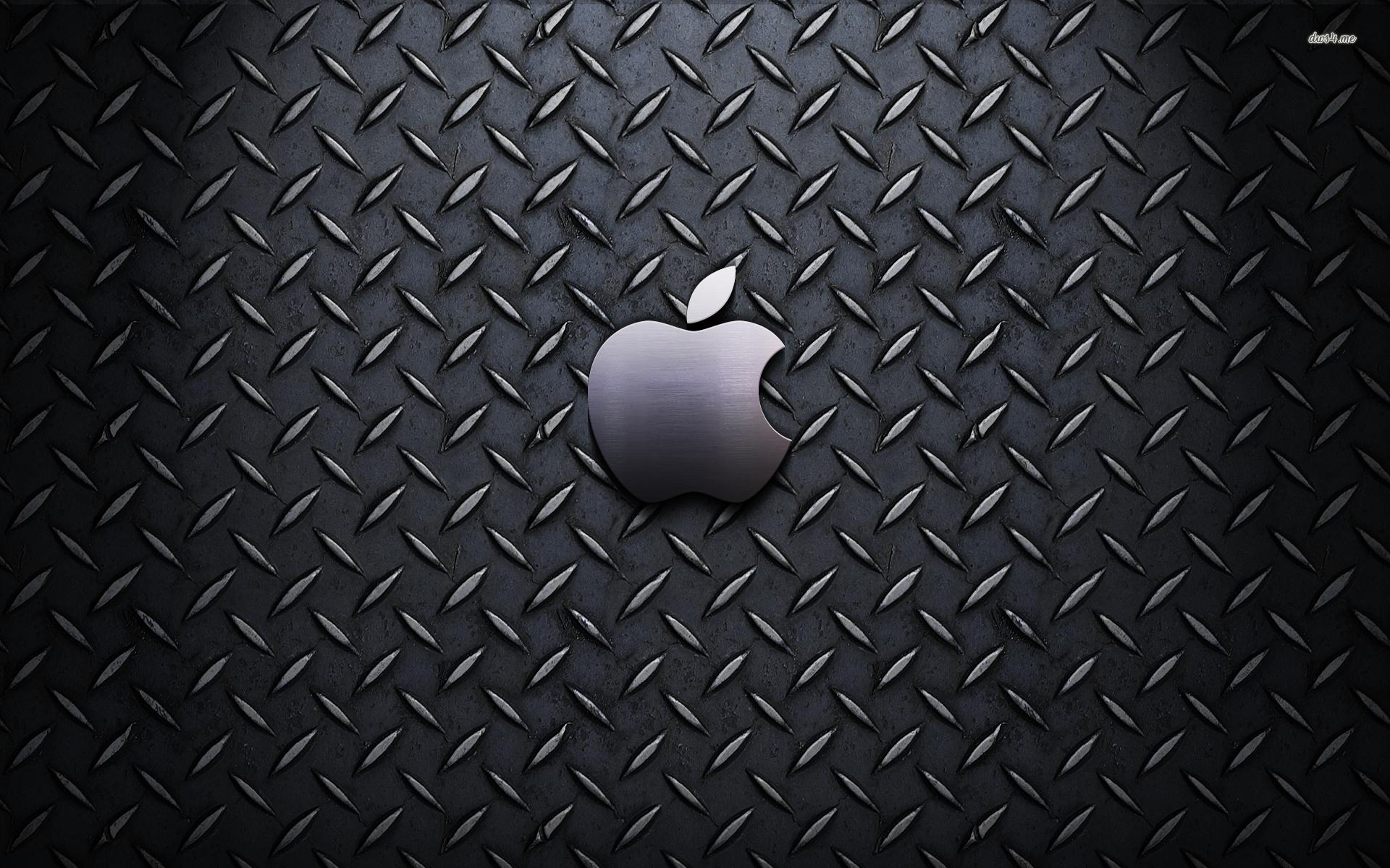 Industrial Metal Apple Logo wallpaper wallpaper - #