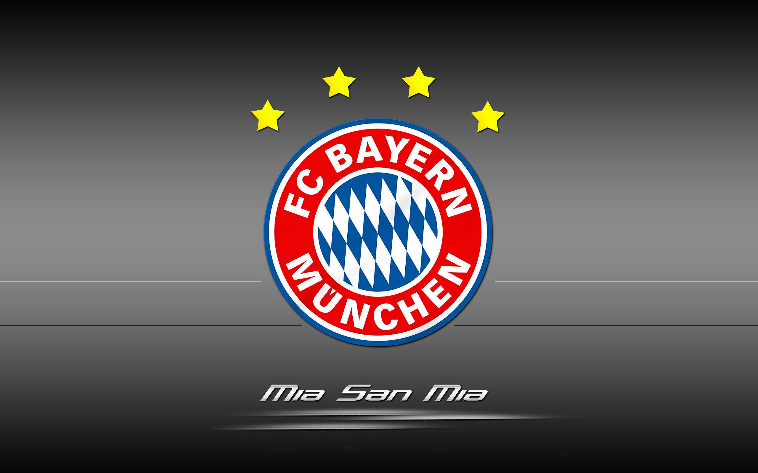 Bayern Munich football club logo wallpaper