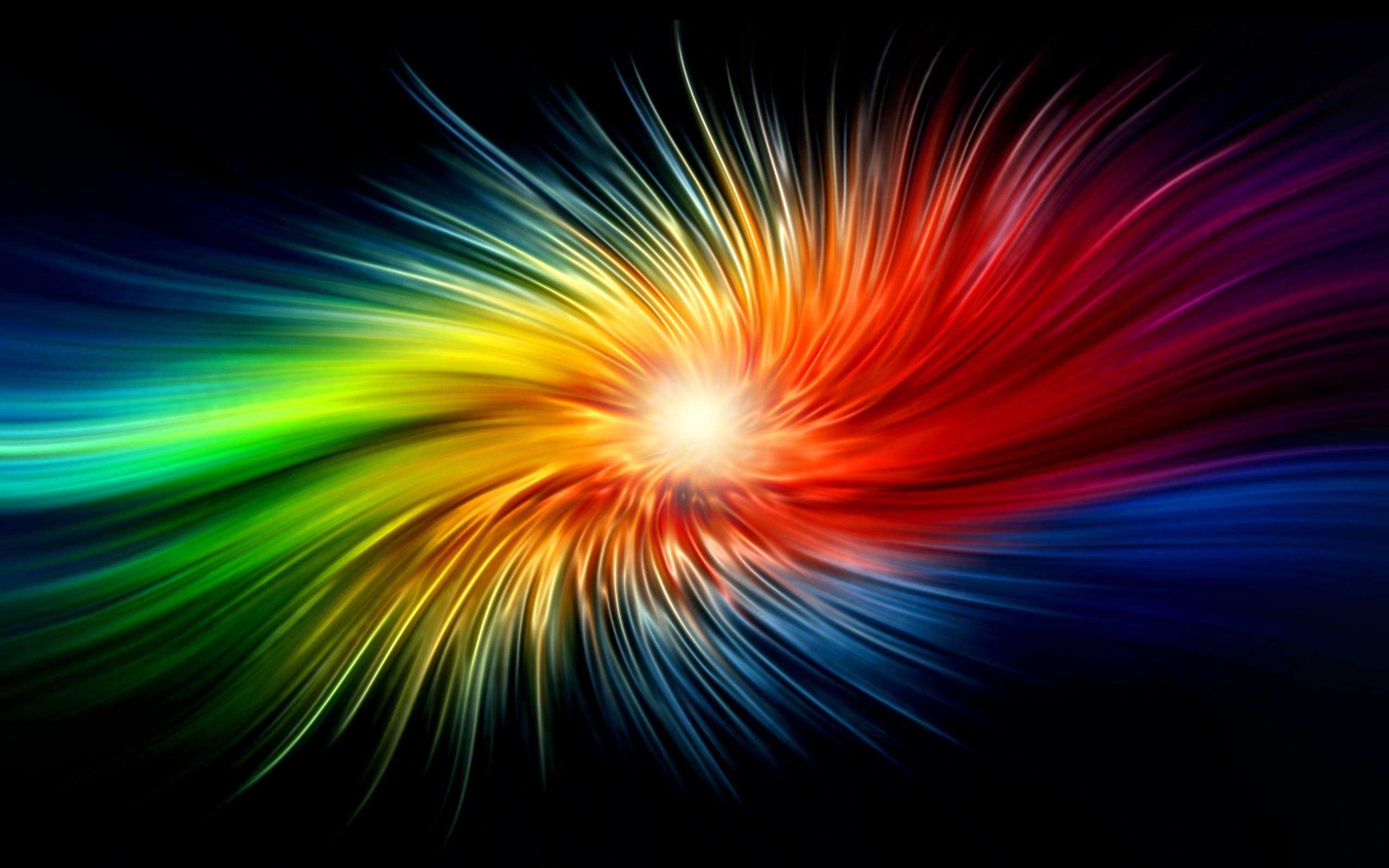 Color Vortex Abstract Background