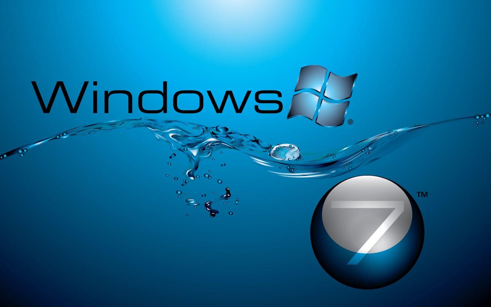 Windows 7 original wallpaper. Windows 7 genuine wallpaper