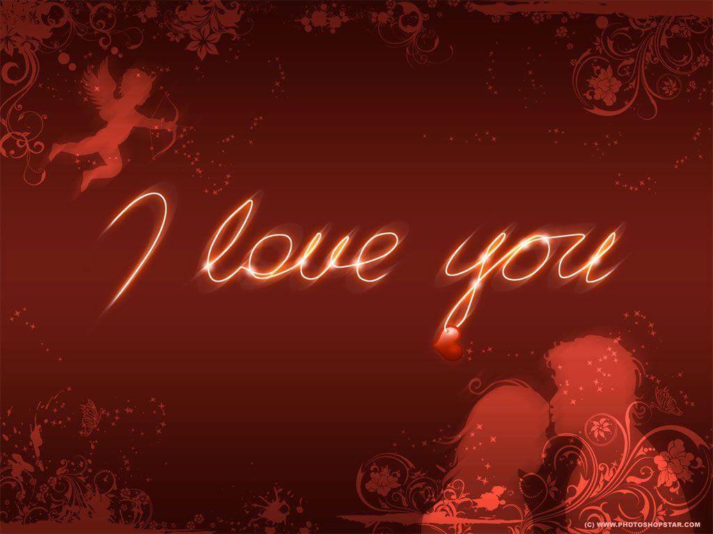 Love You Background 8855 HD Wallpaper