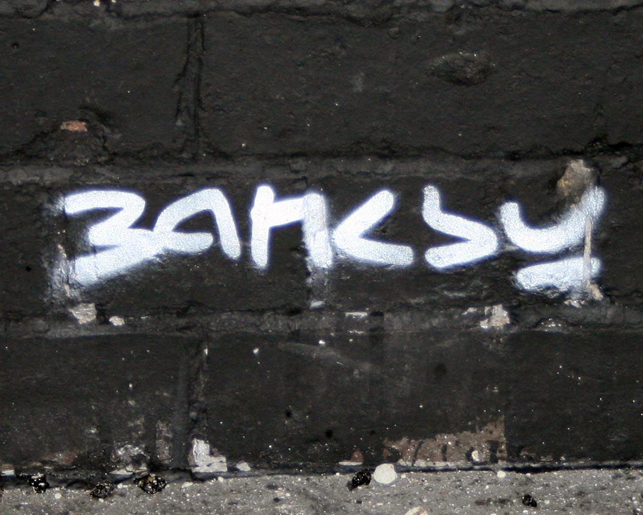 Banksy Signature Banksy Wallpaper