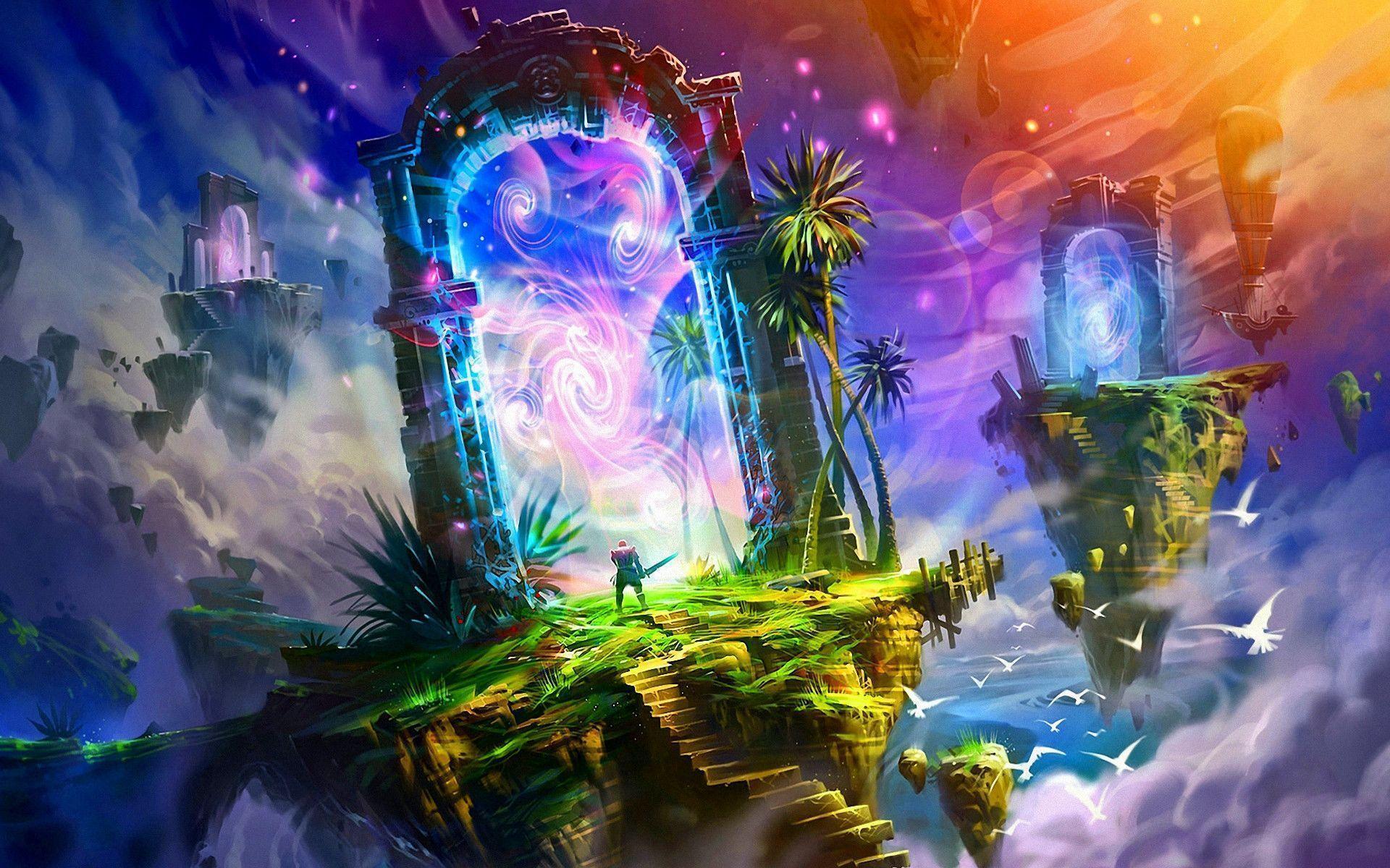 Fantasy image Fantasy Land HD wallpaper and background photo