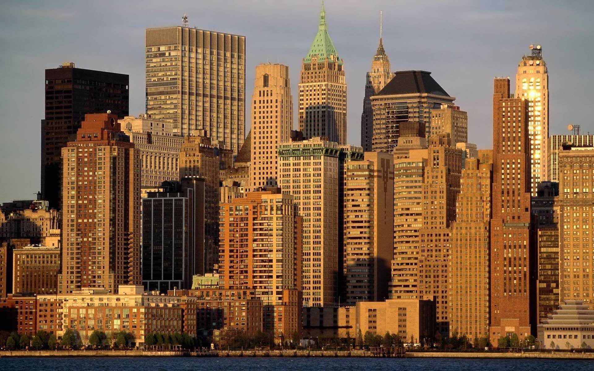 Manhattan New York City Desktop HD wallpaper. High Quality