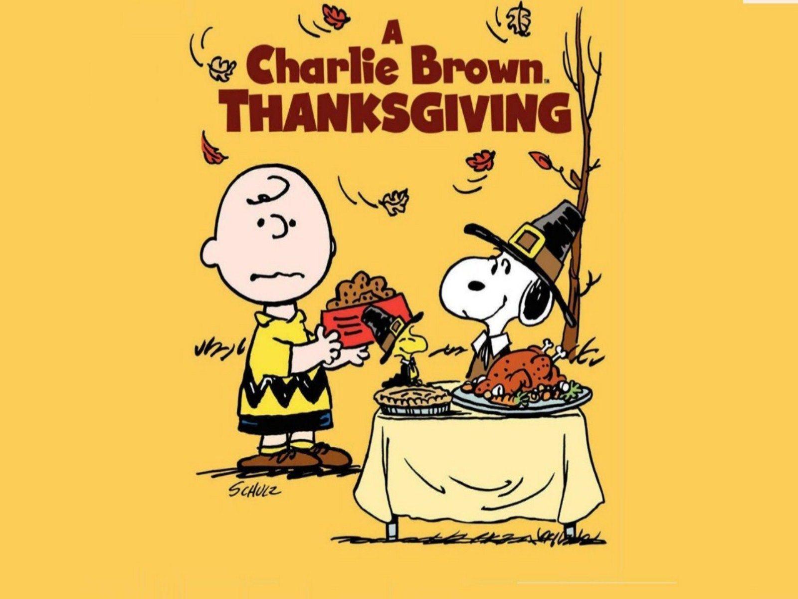 happy thanksgiving charlie brown