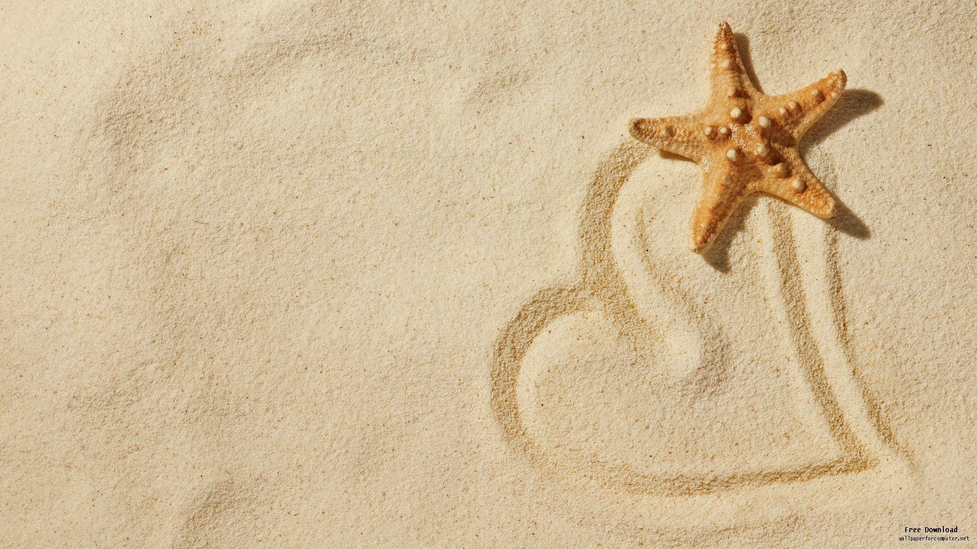 Starfish Heart HD Wallpaper View