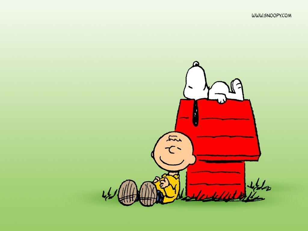 Snoopy Cartoon Desktop Background