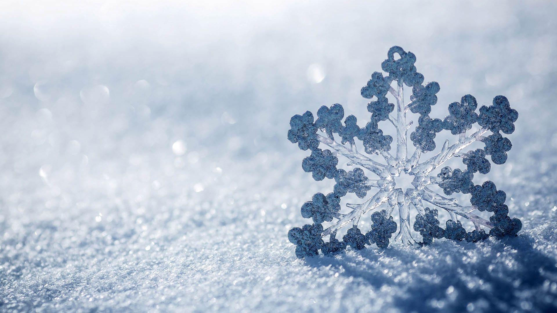 Snowflake Background, High Definition, High Quality