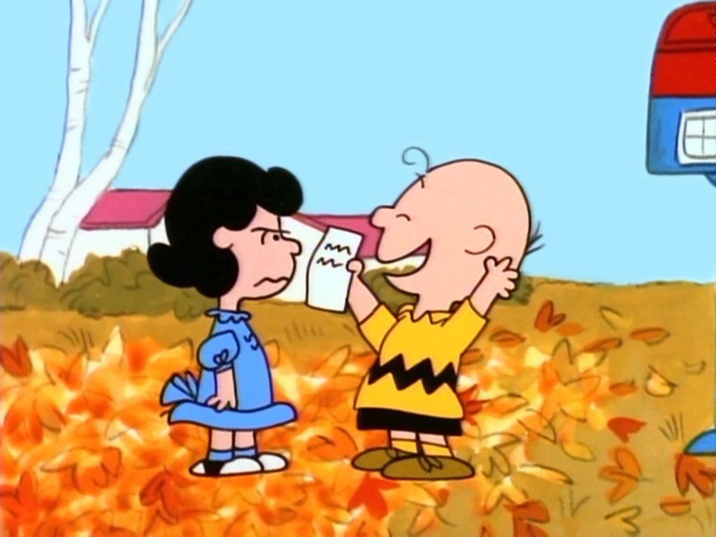 Charlie Brown Happy Thanksgiving Clip Art. Free Internet Picture