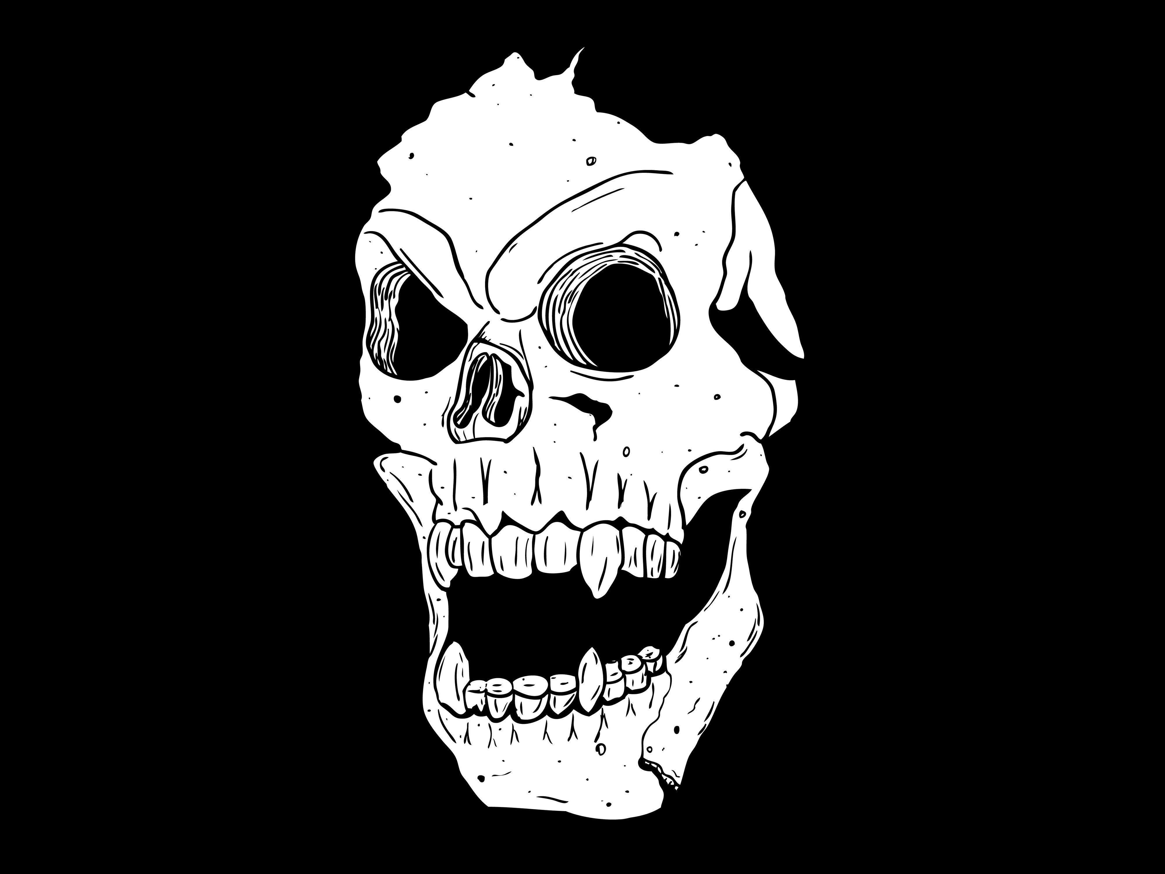 Skull Computer Wallpaper, Desktop Background 4000x3000 Id: 450774