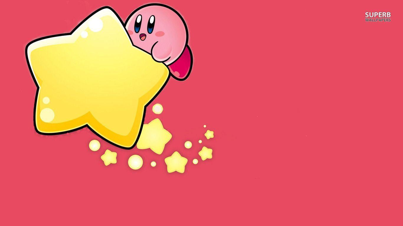 Kirby floating (1920x1080) : r/wallpaper