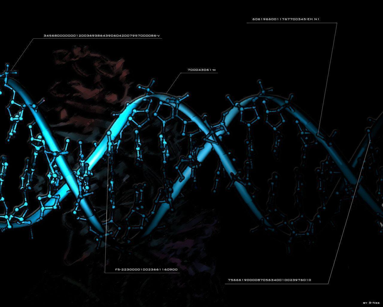 image For > Cool Dna Background