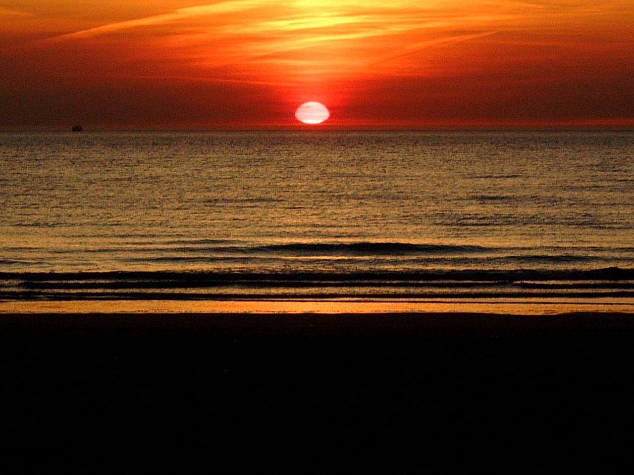 Download Sunrise Scene Beach Wallpaper Wallpaper, HQ Photo