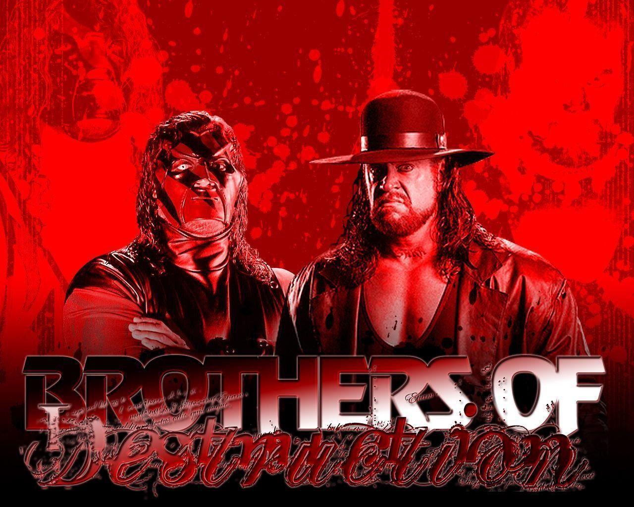image For > Wwe Kane And Undertaker Brothers
