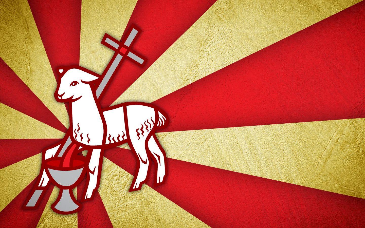 The Holy Lamb Wallpaper Wallpaper and Background