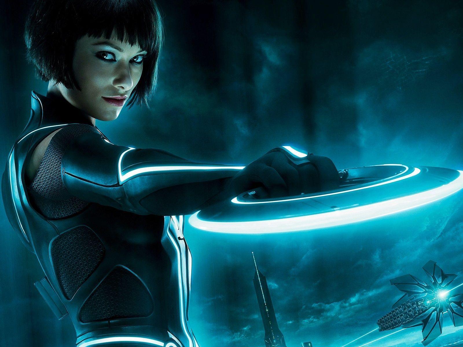 image For > Olivia Wilde Tron Hair