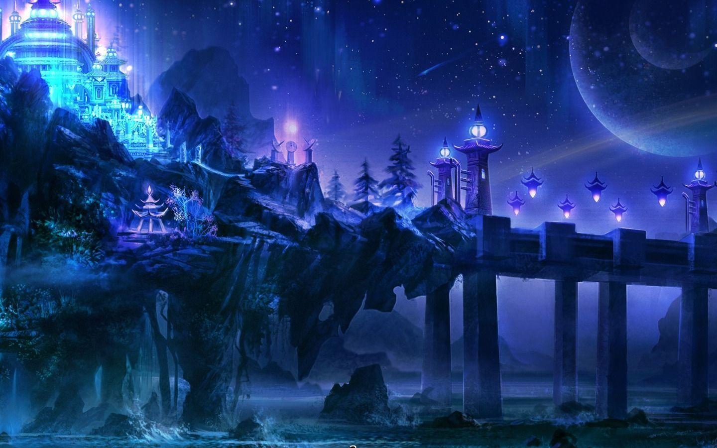 3D Fantasy Masterpiece Nine World The Official Game Wallpaper
