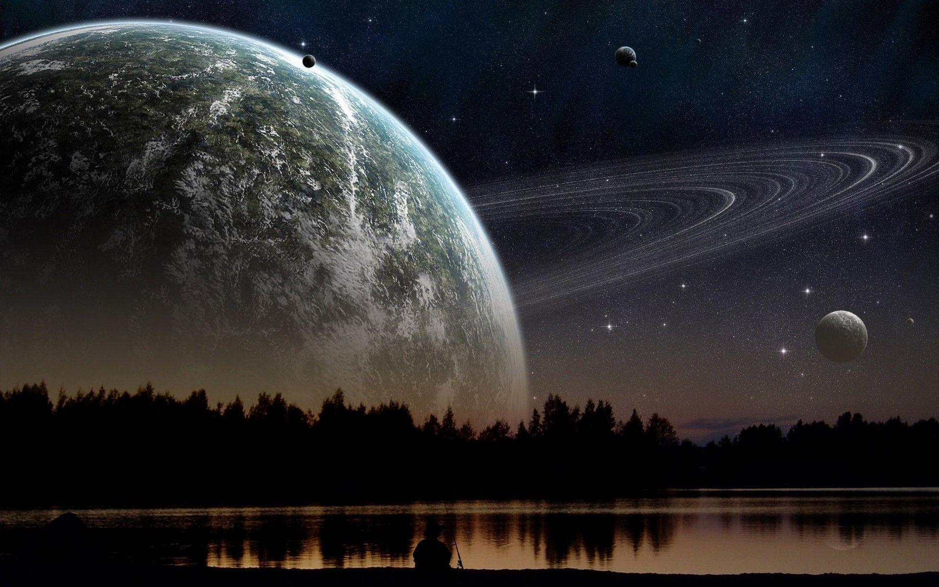 image For > Alien Planet Wallpaper