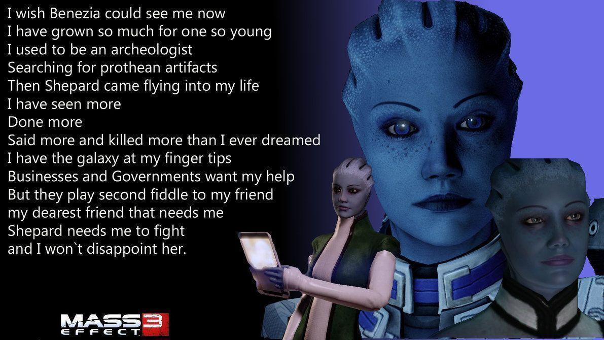 Liara T&;soni By Carter Kaine