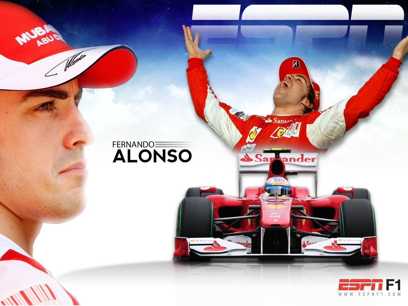 Fernando Alonso 2010. Formula 1 wallpaper
