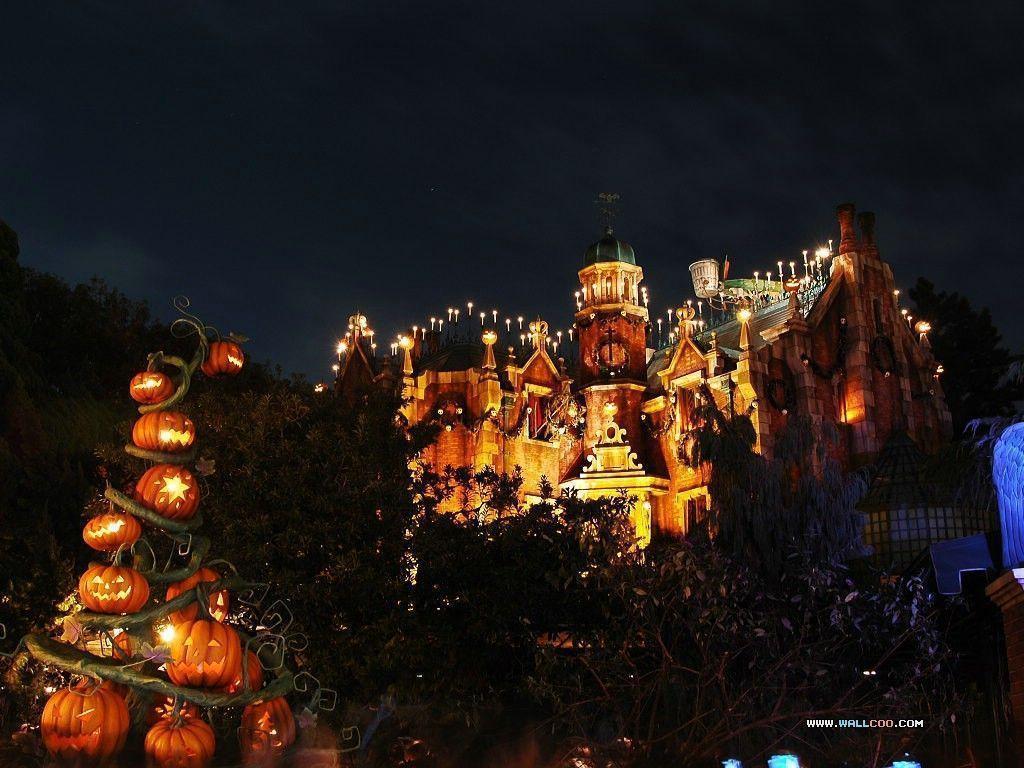 Wallpaper For > Disney Halloween Desktop Wallpaper