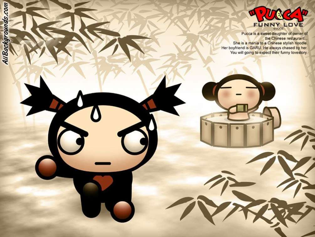 Pucca Background & Myspace Background