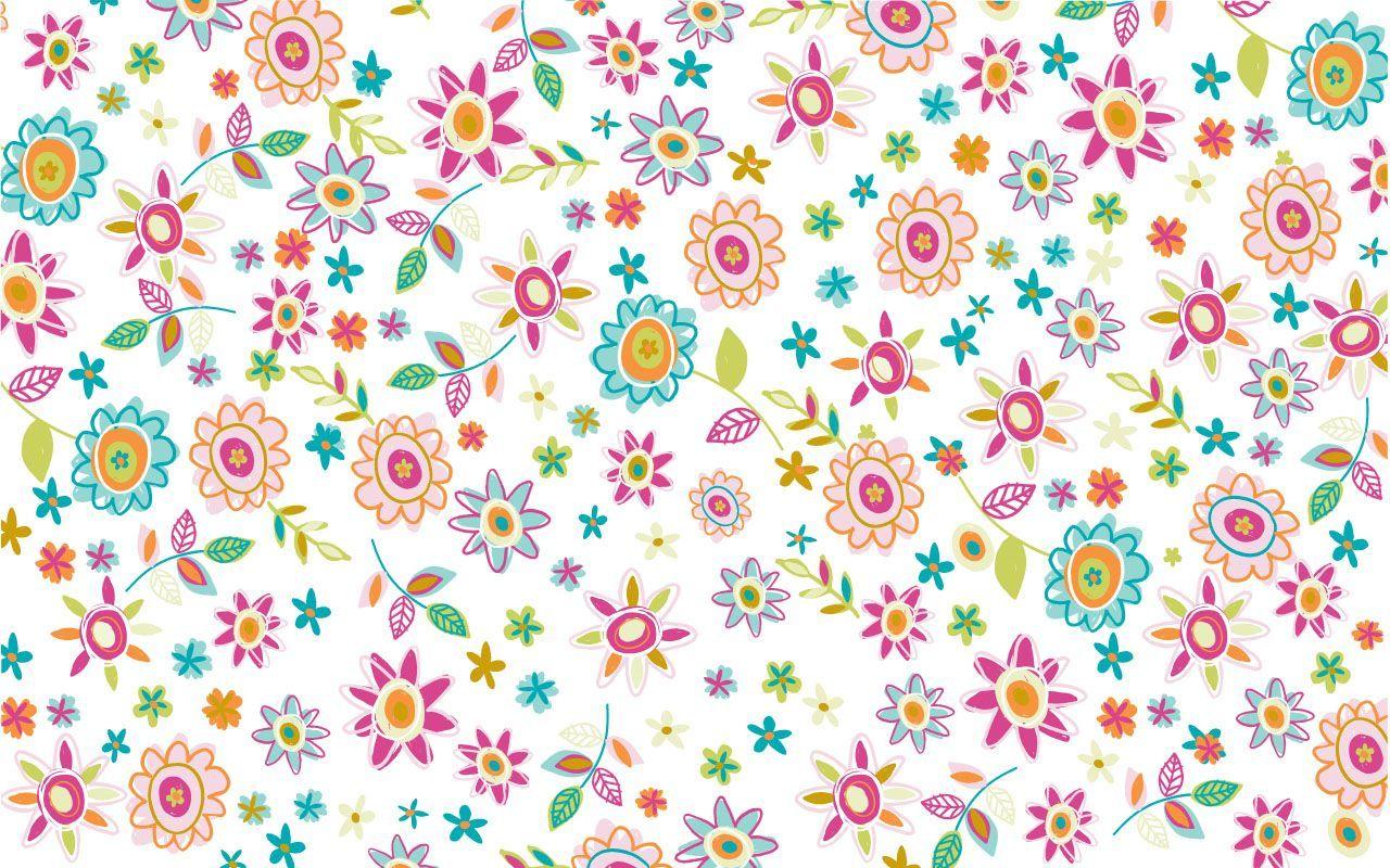 Background Flowers Wallpaper