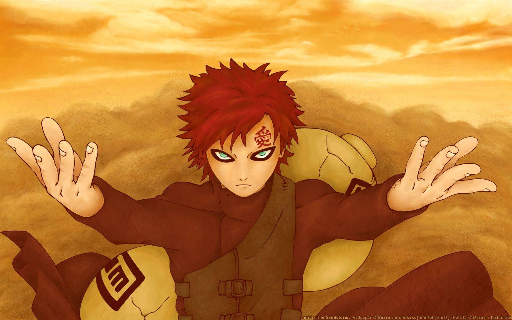 Gaara Wallpaper  Download to your mobile from PHONEKY