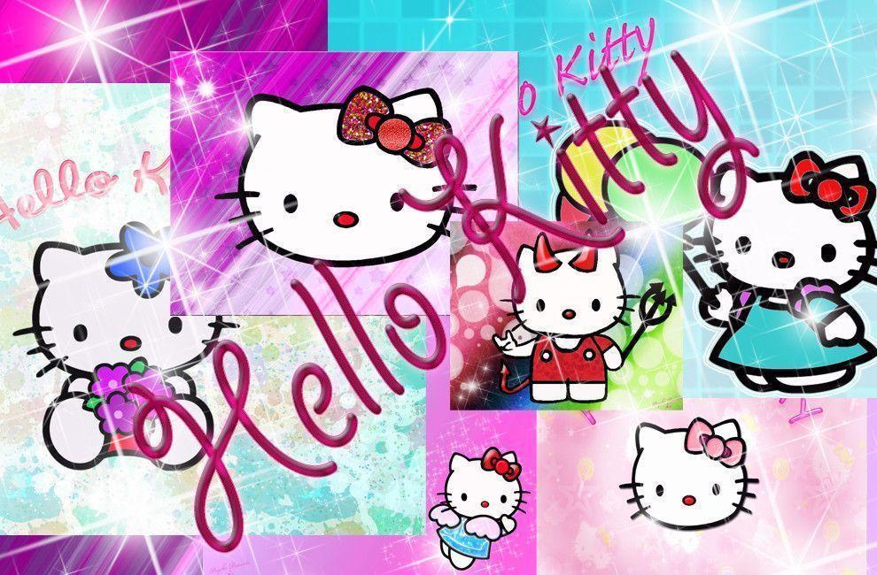 Hello Kitty Background 4 Widescreen HD Background And Wallpaper