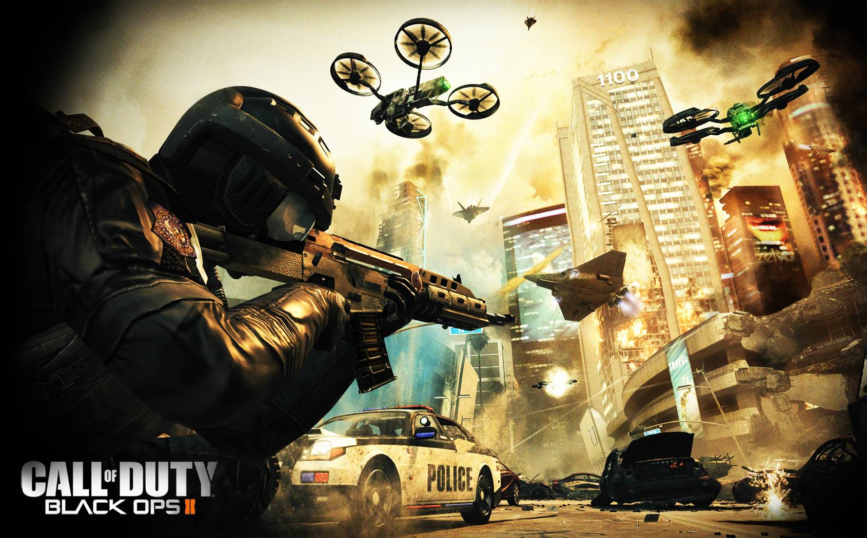 Call Of Duty Black Ops 2 Logo Wallpaper Wallpaper