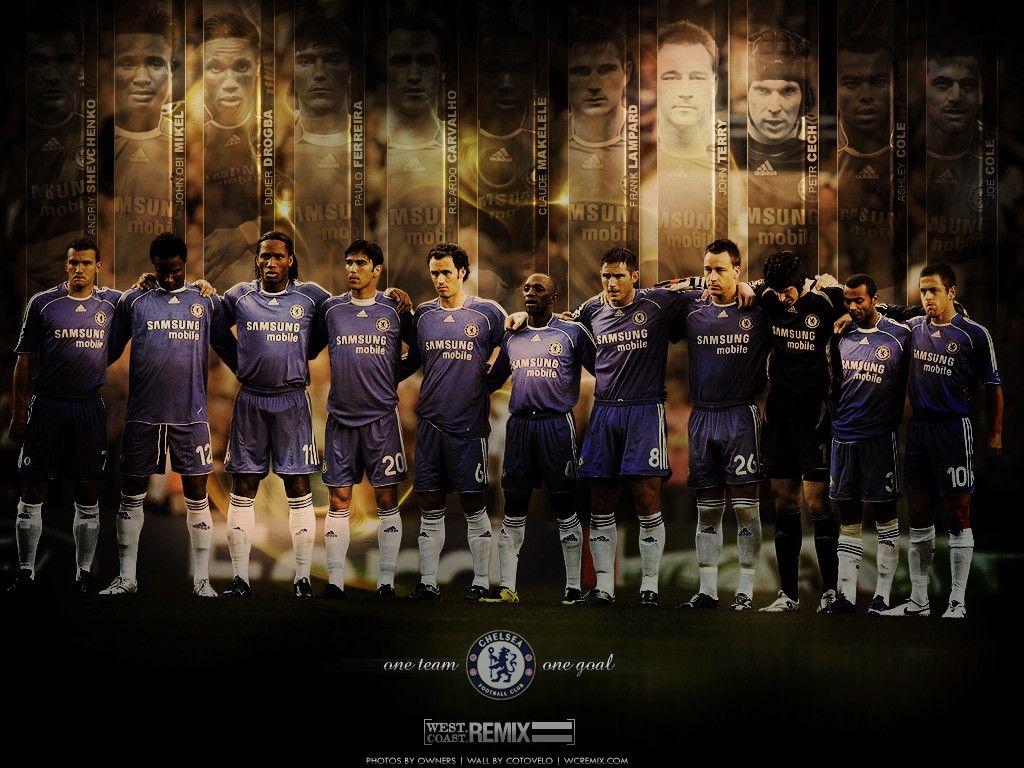 The picture of Chelsea FC team