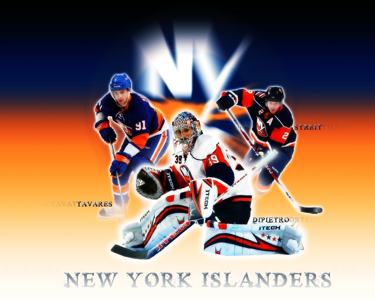 Download wallpapers New York Islanders hockey club NHL emblem logo  National Hockey League hockey New York USA for desktop with resolution  2560x1600 High Quality HD pictures wallpapers