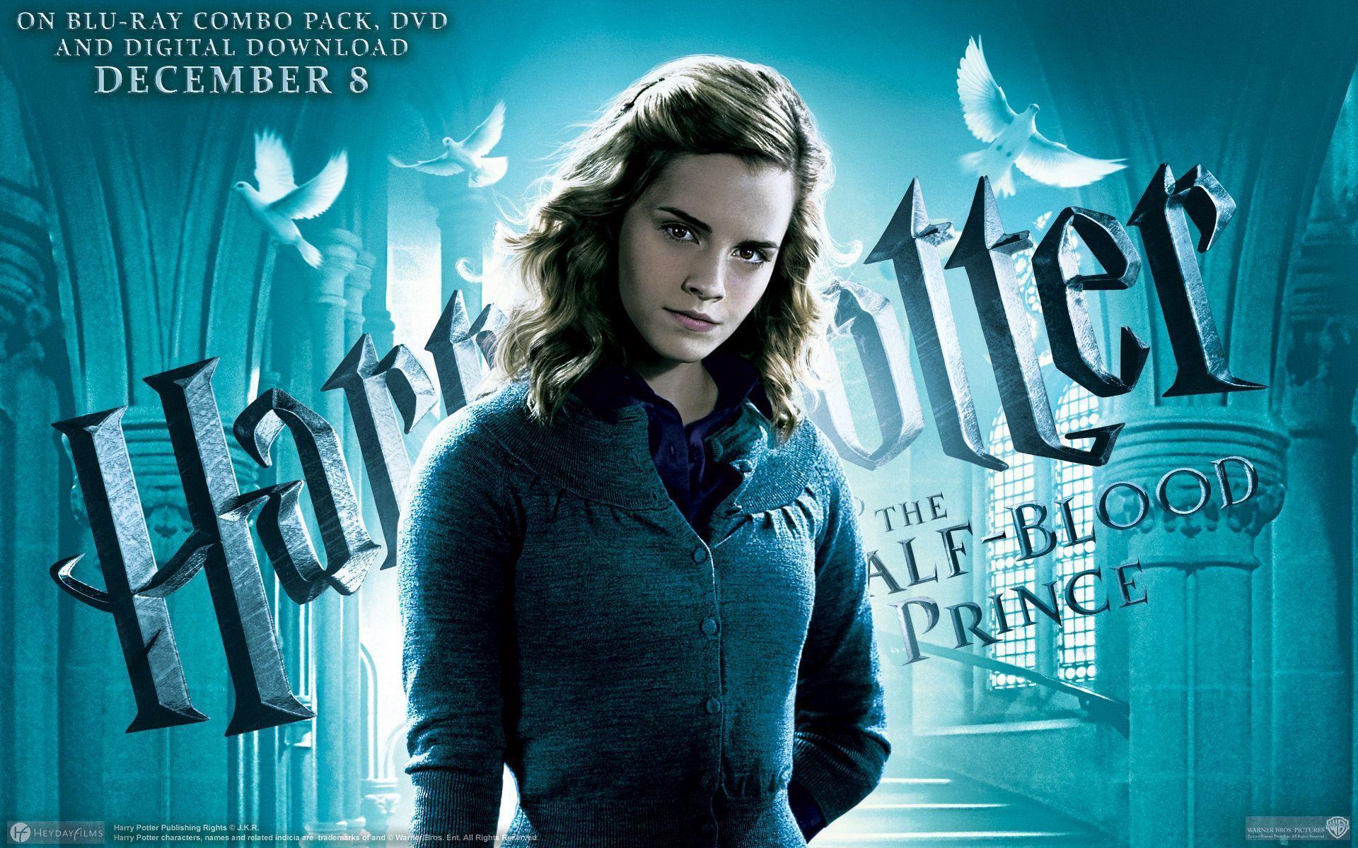 Hermione Granger from Half Blood Prince Desktop Wallpaper