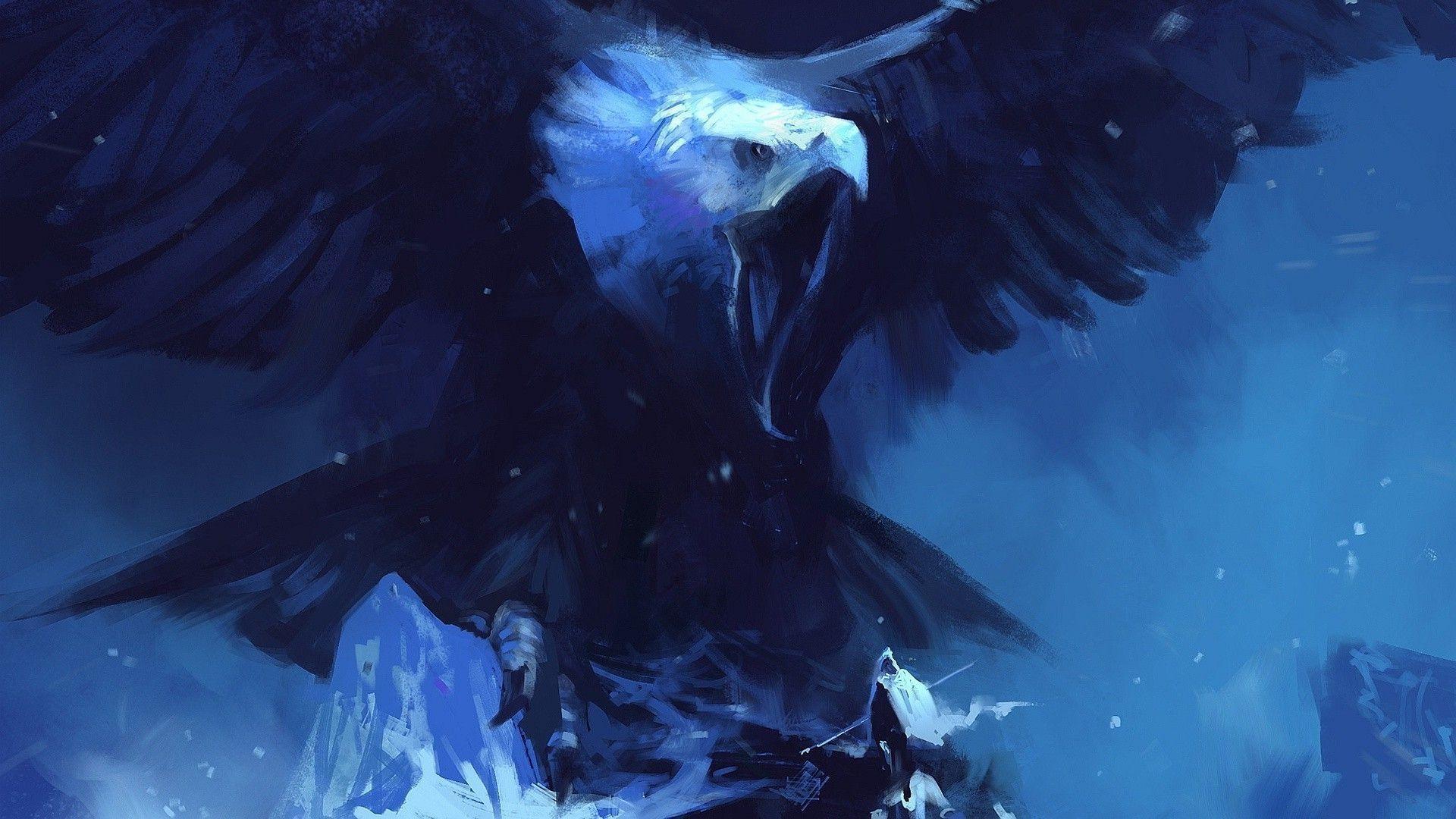 Blue eagle wallpaper #