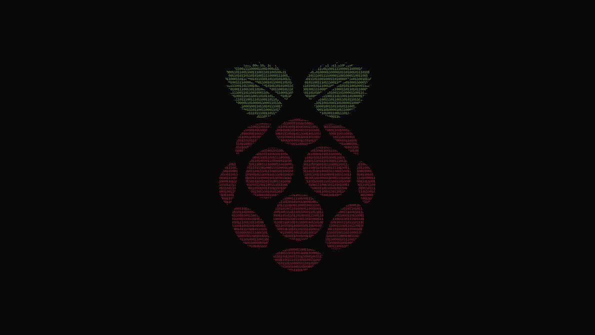 Raspberry pi 1920x1080 binary wallpaper