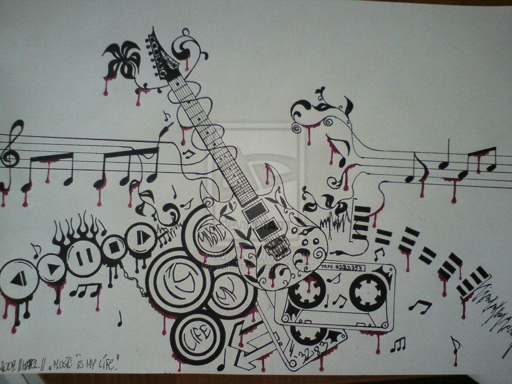 Music Is My Life Wallpaper 63725 Wallpaper: 1024x768